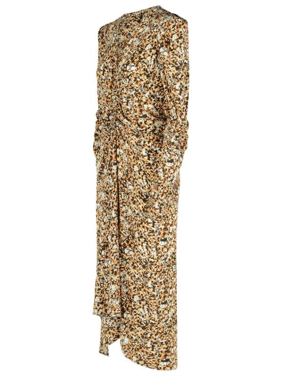 25SS 이자벨마랑 미디 원피스 RO0011FA C1J05IOEEC Beige - ISABEL MARANT