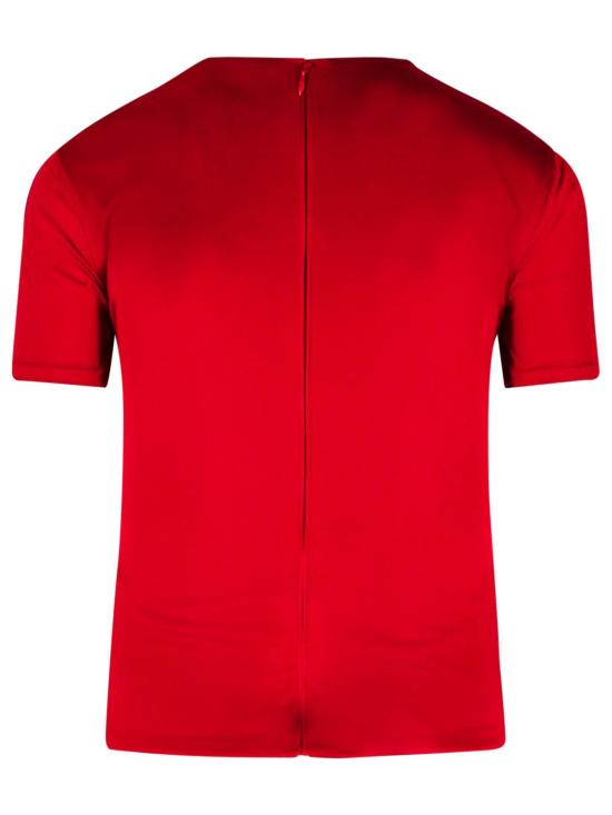 25SS 베르사체 반팔 티셔츠 1018081 1A124971RB30 Red - VERSACE