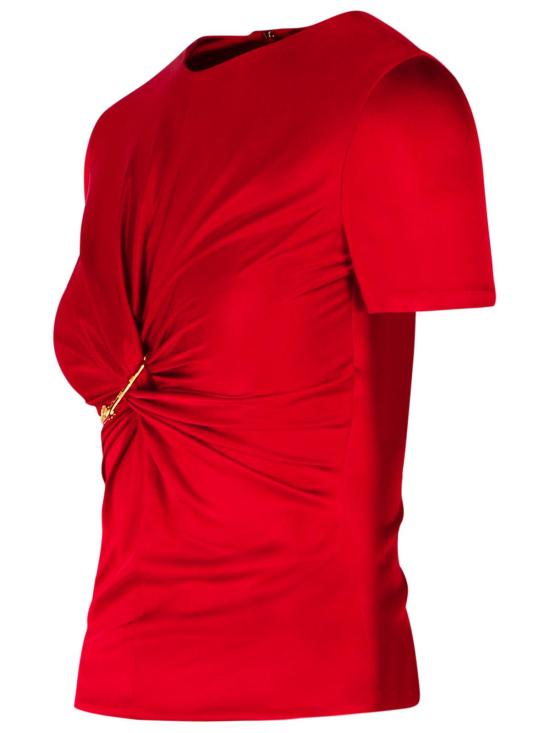 25SS 베르사체 반팔 티셔츠 1018081 1A124971RB30 Red - VERSACE