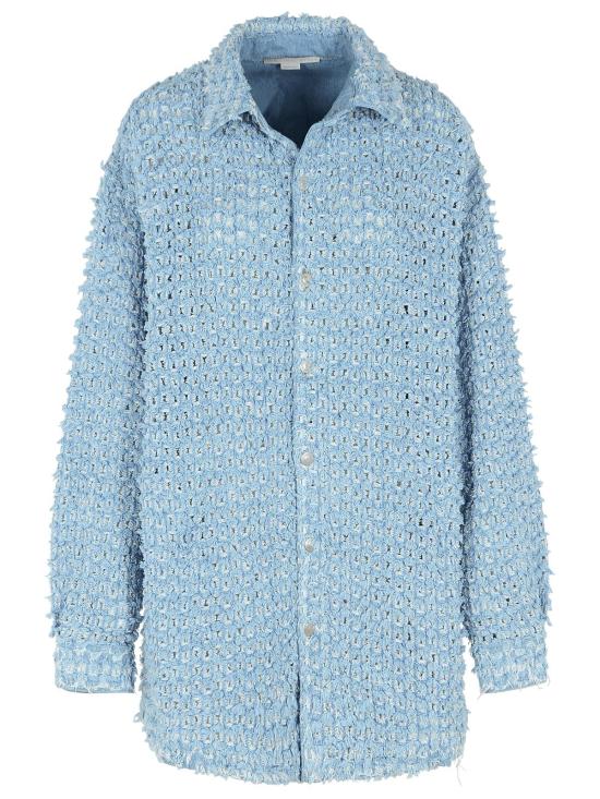 25SS 스텔라 맥카트니 셔츠 6D0346 3SQH064125 Light Blue