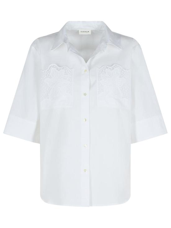 25SS 파로쉬 셔츠 CIOCCOLATO D381221001 White