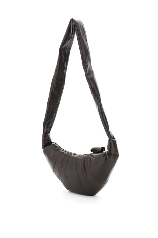 25FW 르메르 크루아상 레더 숄더백 BG0003LL095490 DARK CHOCOLATE DOM - LEMAIRE