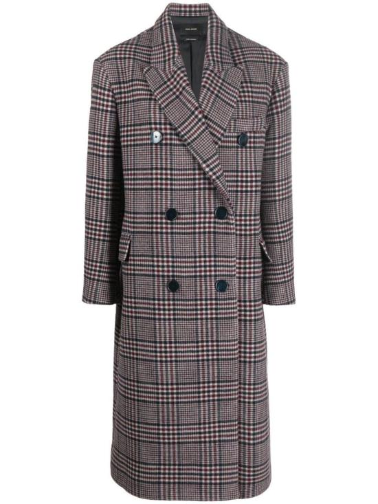  이자벨마랑 코트 MA105522A008I 34975 BUBL BURGUNDY BLUE