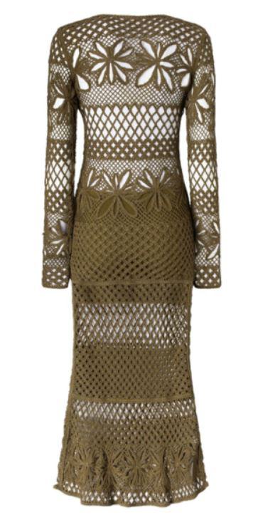 25SS 핑코 롱 원피스 ORTLES104731A2FFX26 MULTICOLOR - PINKO