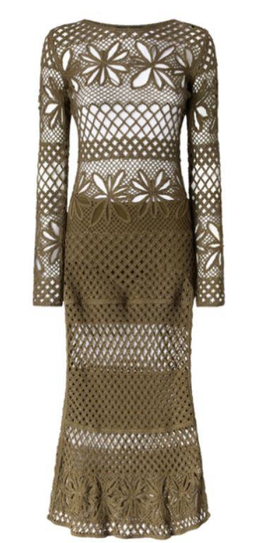 25SS 핑코 롱 원피스 ORTLES104731A2FFX26 MULTICOLOR - PINKO