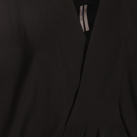 25SS 릭 오웬스 미디 원피스 RP01E7534Y09 Black