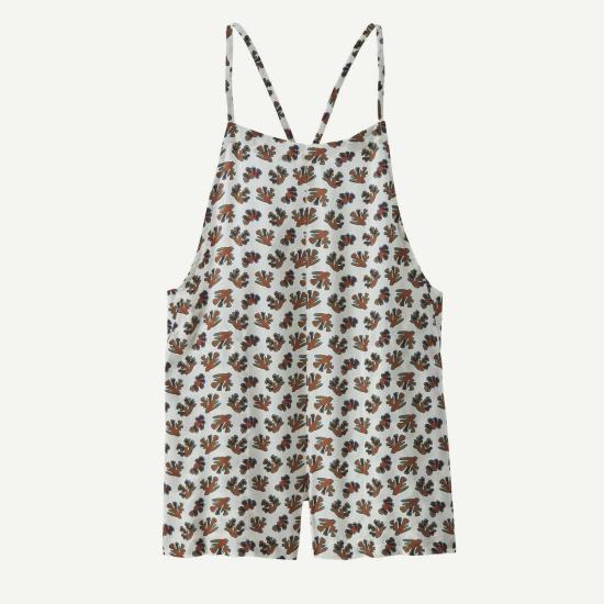  파타고니아 롱 원피스 Patagonia 여성용 Tidal Threads 롬퍼 오 코럴/울 화이트