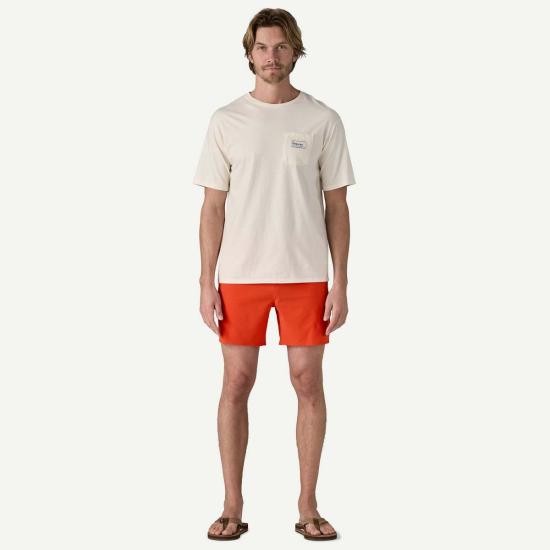  파타고니아 숏팬츠 Patagonia Hydropeak Volley Shorts 선셋 오렌지 - PATAGONIA