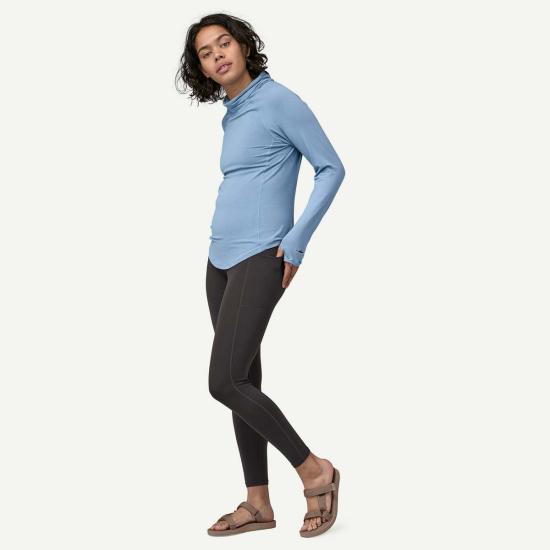  파타고니아 스트레이트 팬츠 Patagonia 여성용 Maipo 7/8 Stash 타이츠 블랙 - PATAGONIA