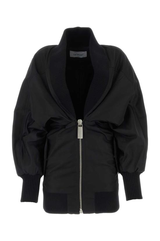  오프화이트 숏 원피스 OWDB502F23FAB002 1000 Black