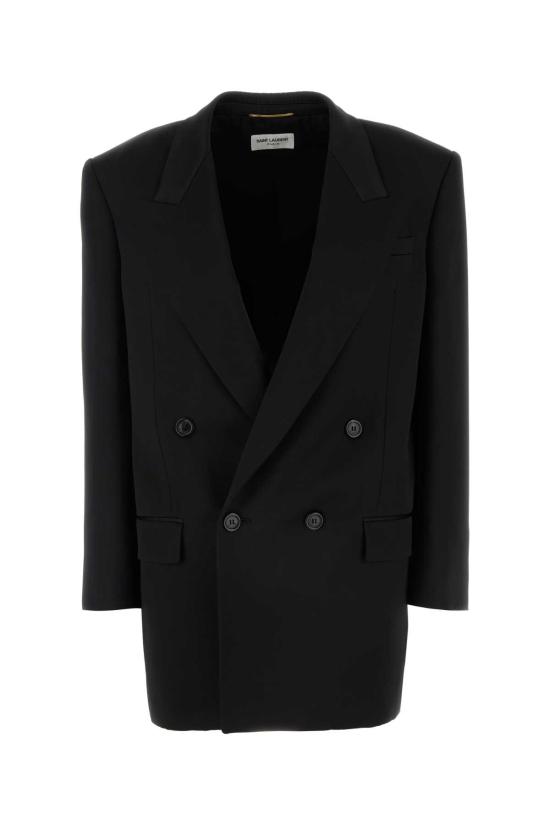 24FW 생로랑 수트 자켓 798010Y013G 1000 Black