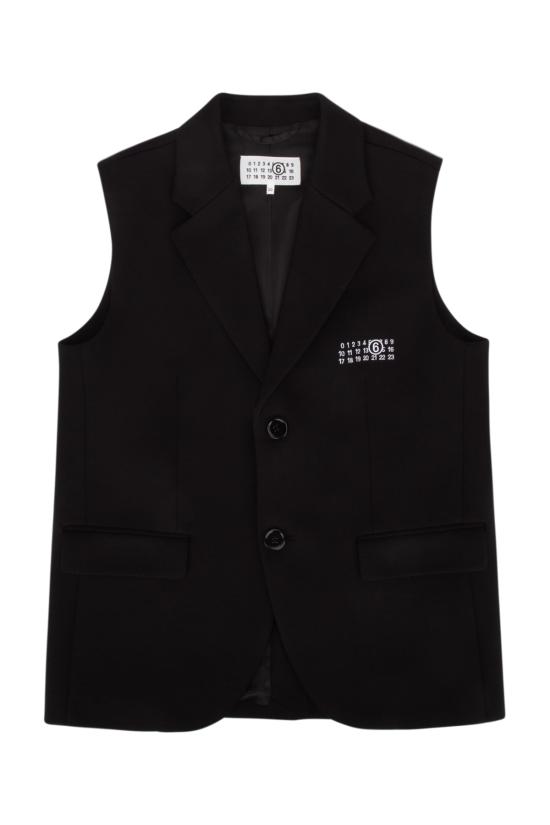  [키즈] MM6 메종마르지엘라 니트/스웻셔츠 M60525MM02A M6900 BLACK