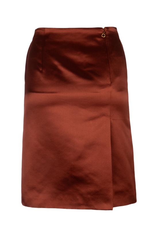 24FW 로로피아나 스커트 FAO4012 P08U CLAY TEAPOT - LORO PIANA