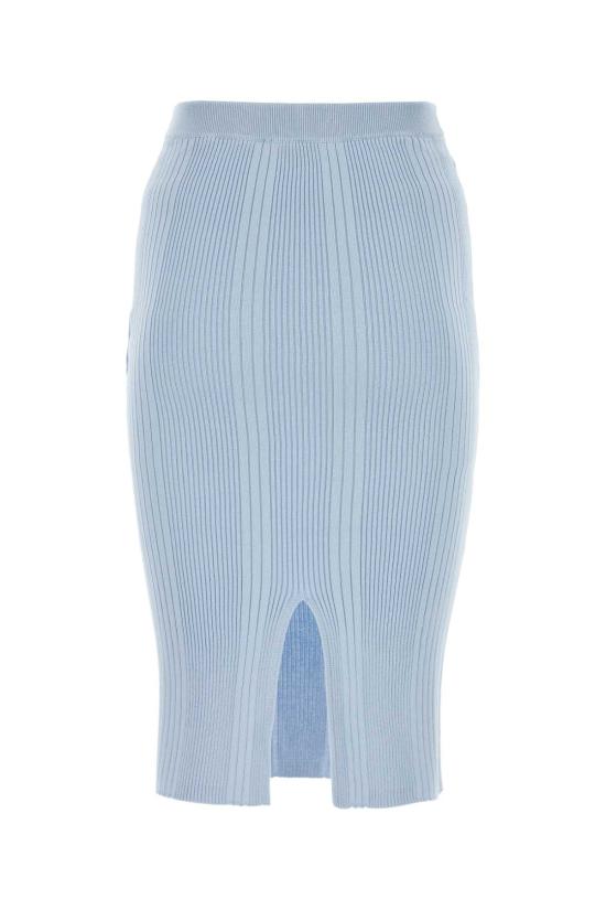 24FW 보테가베네타 스커트 791881V4B10 4033 Light Blue - BOTTEGA VENETA