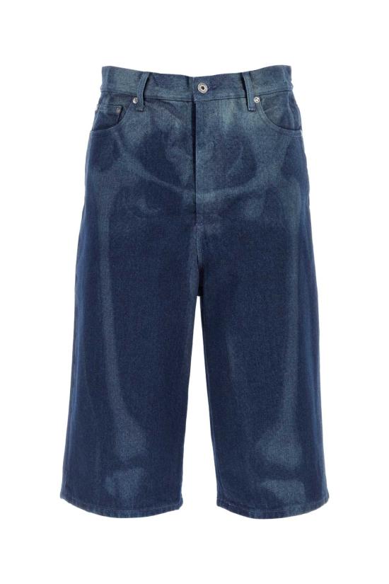  오프화이트 숏팬츠 OMYC016S23DEN001 6900 Printed