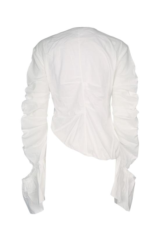  아크네 스튜디오 블라우스 AC0638 100 White - ACNE STUDIOS