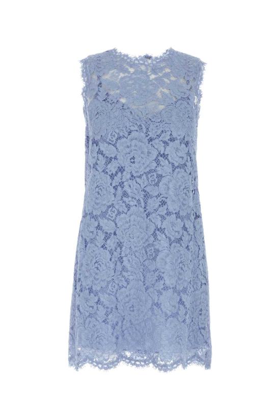 24FW 돌체앤가바나 숏 원피스 F6ATYTHLM7L F3981 Light Blue