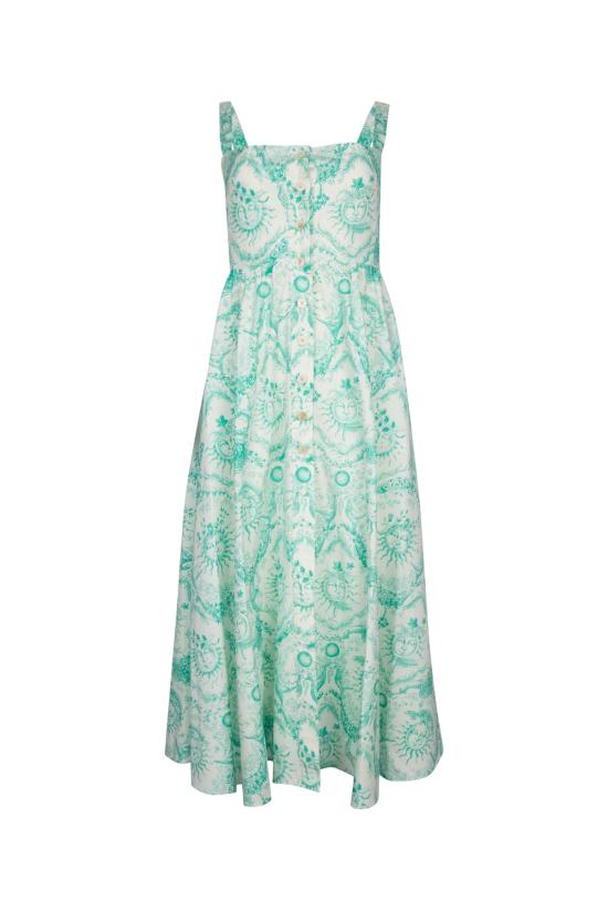 24FW 크리스챤디올 롱 원피스 441D57A3816 0864 FANTAISIE