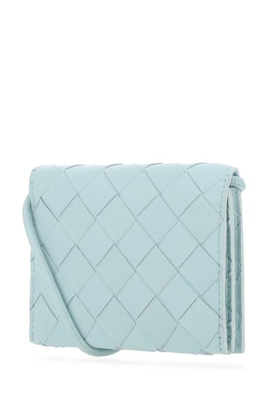  보테가베네타 지갑 689527VCPP3 3902 Light Blue - BOTTEGA VENETA