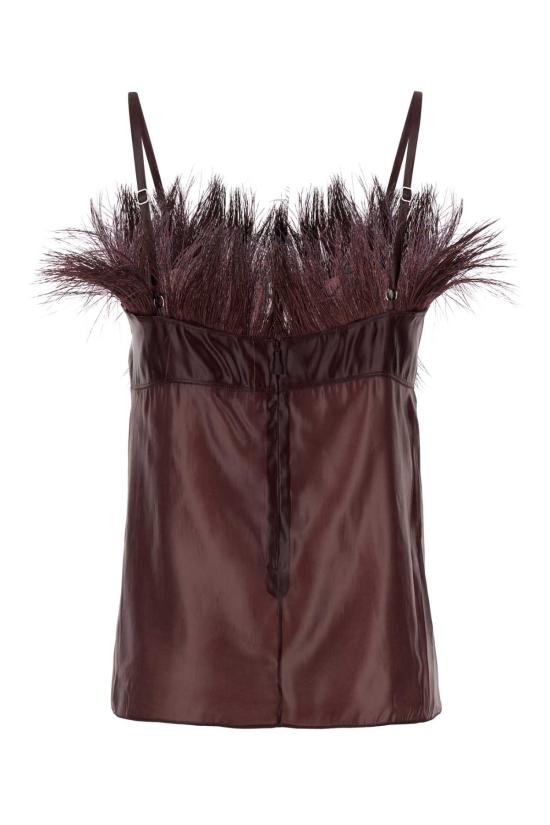 24FW 살바토레 페라가모 스웨터 13G5330779043 OXBLOOD Burgundy - SALVATORE FERRAGAMO