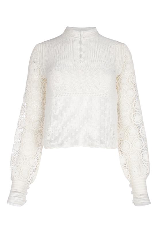  크리스챤디올 스웨터 314S21AM711 0100 White