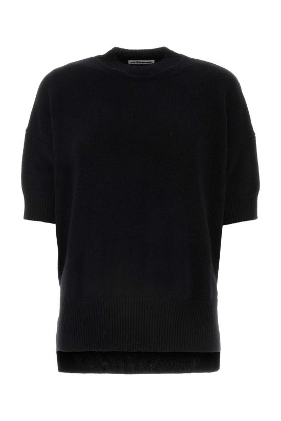 26FW 질샌더 스웨터 J02GP0014J13206 001 Black