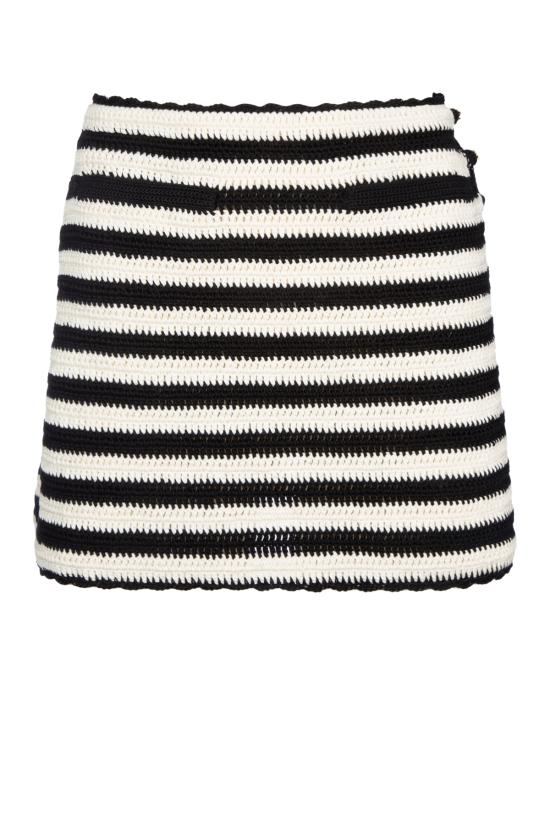  셀린느 숏 스커트 2AE0S720X 38EC BLACKECRU