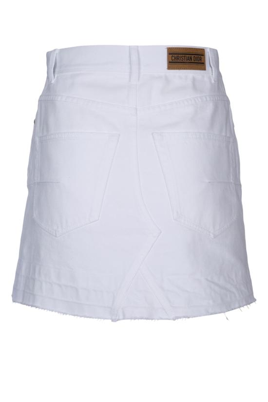 24FW 크리스챤디올 숏 스커트 442J21A3635 0200 ECRU - DIOR
