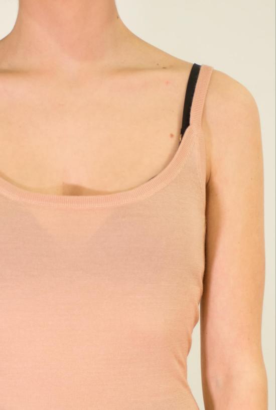 25FW 라 로즈 반팔 티셔츠 MG303 32585 LIGHT PINK - LA ROSE