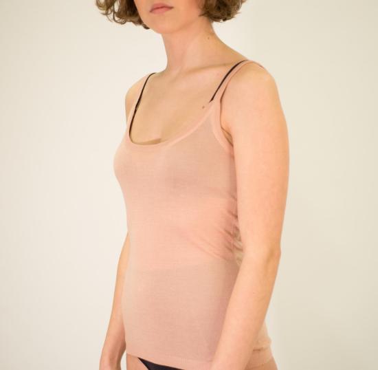 25FW 라 로즈 반팔 티셔츠 MG303 32585 LIGHT PINK - LA ROSE