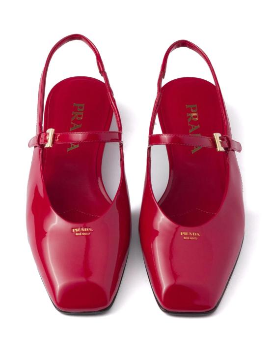  프라다 플랫 슈즈 1F828NF015069 F0E06 CHERRY - PRADA