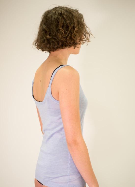 25FW 라 로즈 민소매 티셔츠 MG303 31220 SKY - LA ROSE