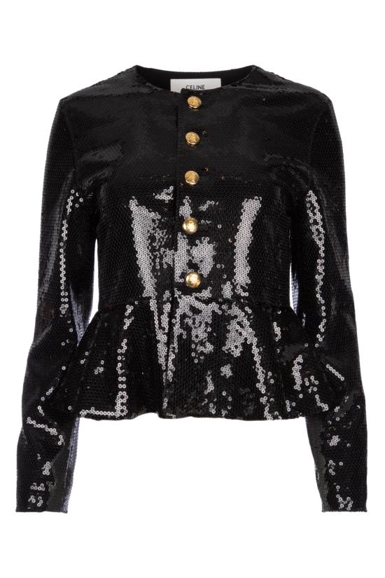  셀린느 자켓 2V58S508T 38NO Black