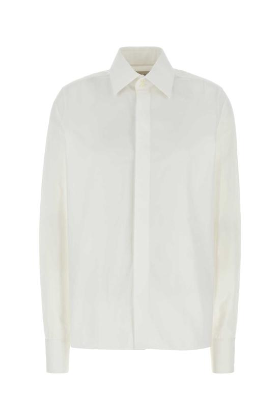 24FW 생로랑 셔츠 811439Y1H48 9000 White