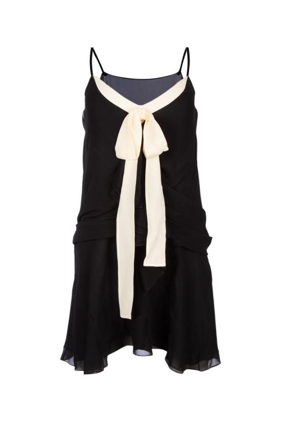  셀린느 숏 원피스 2R32K856C 38NO Black