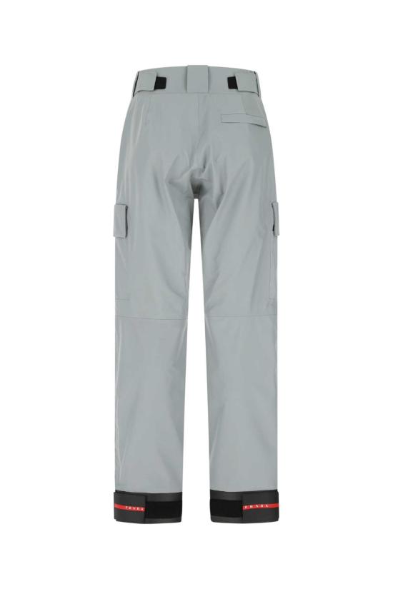  프라다 스트레이트 팬츠 22H778S1821SYI F0024 Grey - PRADA