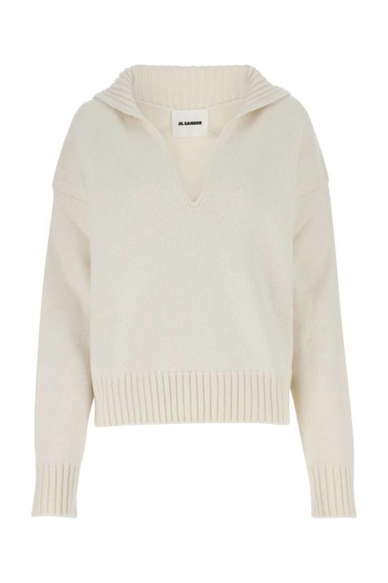 질샌더 스웨터 J01GP0105J13203 107 White
