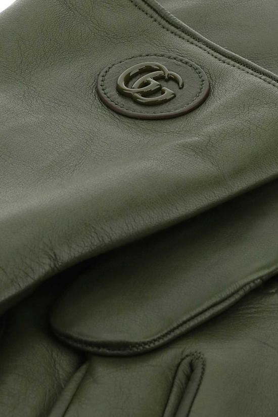 24FW 구찌 장갑 7273674SACC 3300 Green - GUCCI