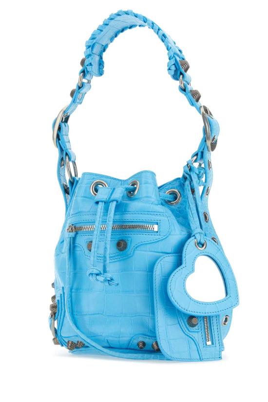  발렌시아가 숄더백 70243123EBY 4809 Light Blue - BALENCIAGA