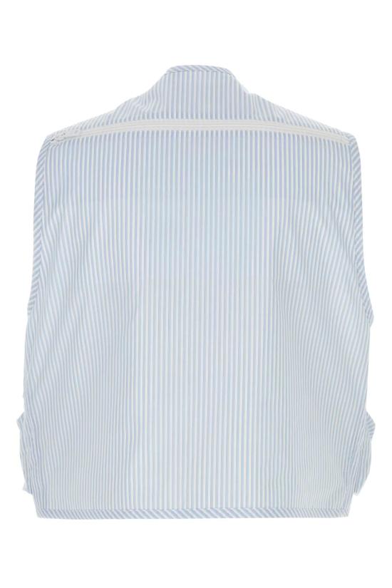  프라다 베스트 SGC499SOOO14JN F0W81 Stripped - PRADA