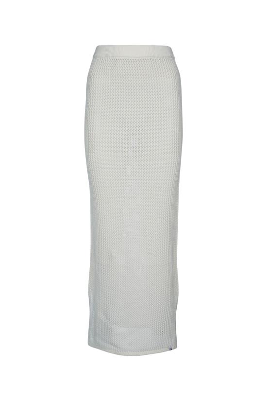  타미힐피거 롱 스커트 DW0DW17878 YBH AncientWhite