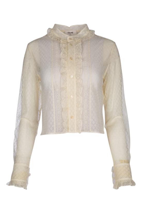 셀린느 셔츠 2C00B375W 12CR CREME