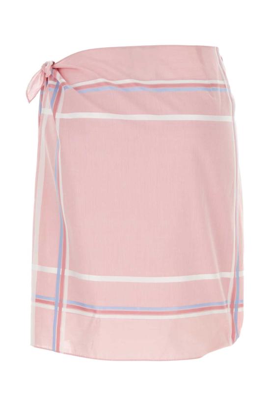 24FW 프라다 스커트 P151KRSOOO15GD F0028 Pink - PRADA