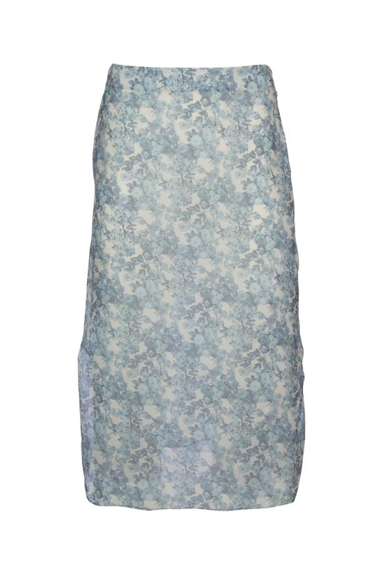  셀린느 스커트 2J719922W 01EE ECLUBLU