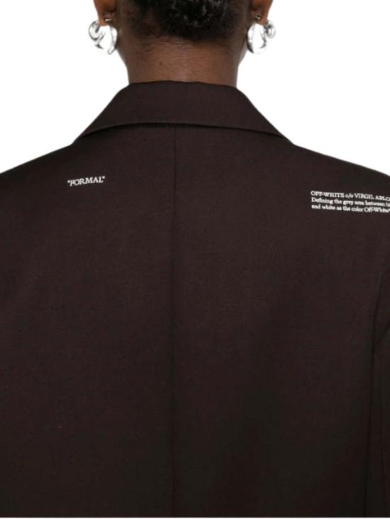  오프화이트 자켓 오프 화이트™ 그레인 워 톰보이 재킷 몰 - OFF WHITE