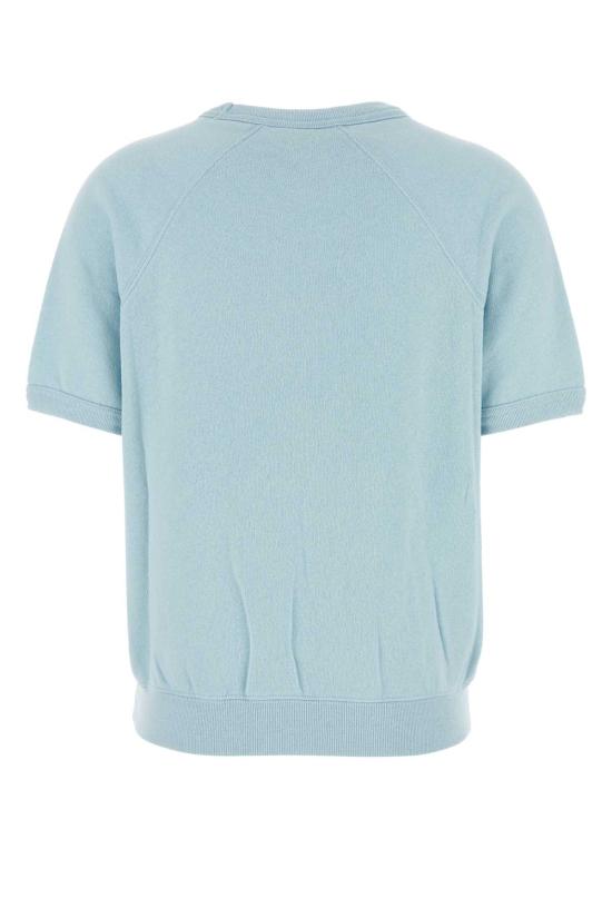  스포티앤리치 반팔 티셔츠 WS057S402LC CHINABLUE Light Blue - SPORTY & RICH