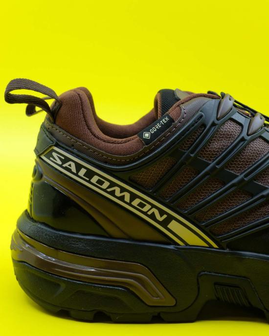  살로몬 부츠 솔로몬 어드밴스드 Acs 프로 GTX 로스트 클레이 / 블랙 / 럼 레이진 - SALOMON