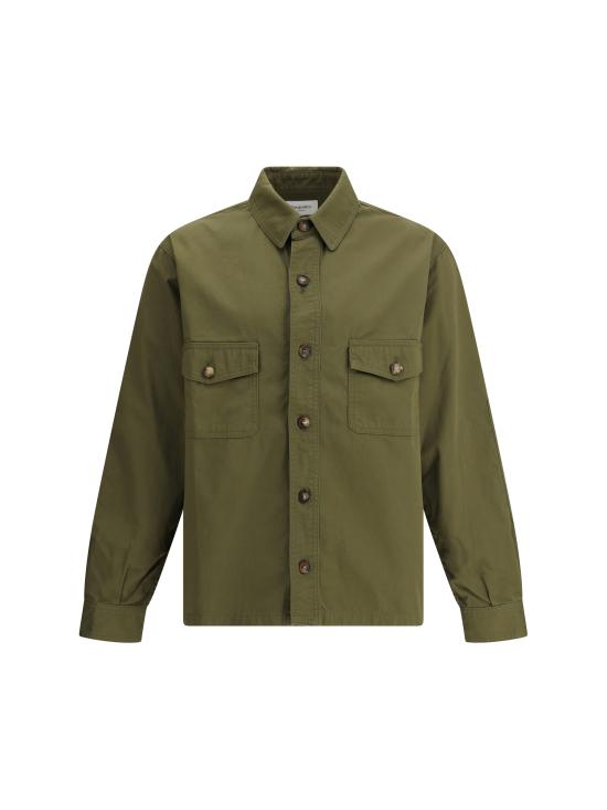 25SS 생로랑 긴팔 셔츠 816396Y03JC 3007 KHAKI