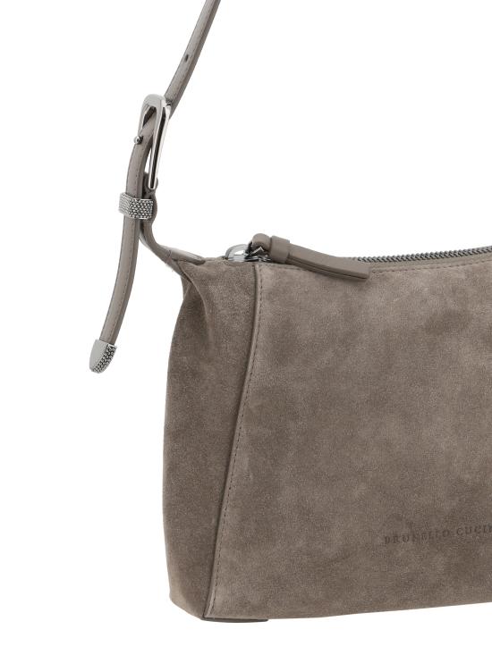 25SS 브루넬로 쿠치넬리 숄더백 MBHID2663 C8187 BROWN - BRUNELLO CUCINELLI