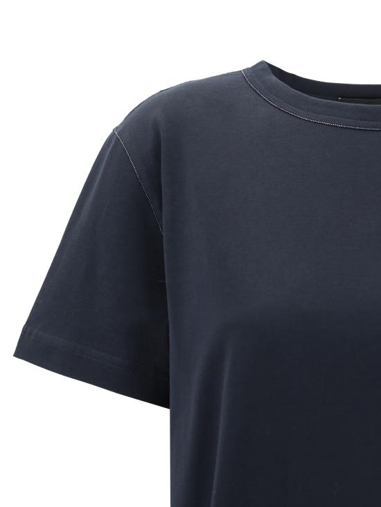 25SS 파비아나 필리피 반팔 티셔츠 JED265F278L189 5146 BLUE - FABIANA FILIPPI